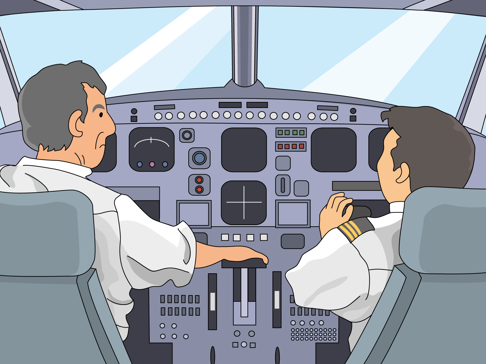 コックピットに表示されるのは移動速度ではない 飛行機の速度は何のために必要 不器用に生きよう