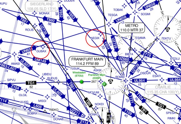 飛行機の雑学 知れば知るほど面白い 航空路上のおもしろウェイポイントを紹介します 不器用に生きよう