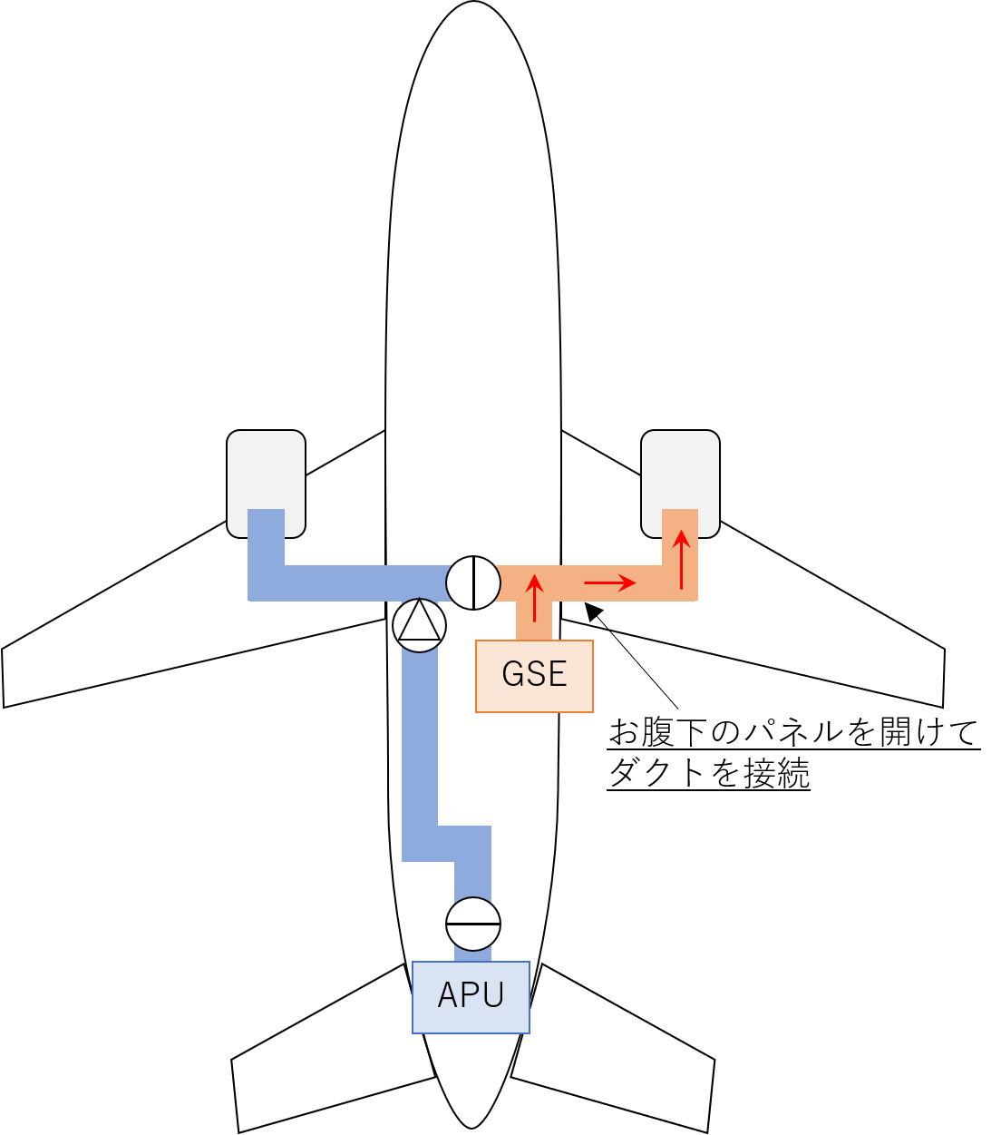 GSEからの圧縮空気供給のイメージ